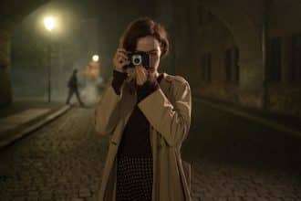 Emilia schüle nei panni di gerda taro in la ragazza con la leica