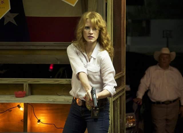 Jessica chastain in le paludi della morte