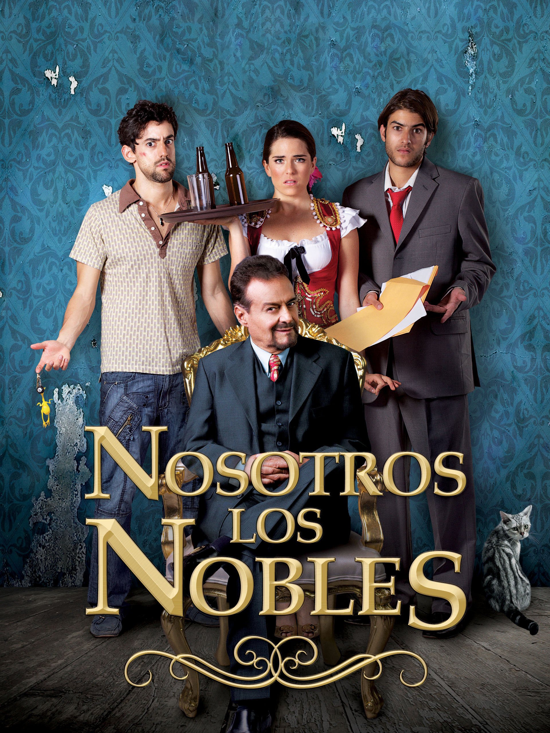Belli di papà remake: il film originale nosotros los nobles Poster di nosotros los nobles, film messicano originale di belli di papà