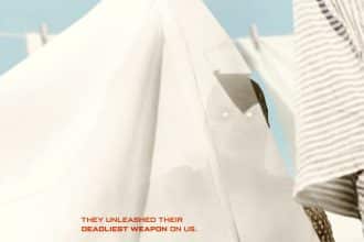 Onslaught finale spiegato, poster del film di adam wingard