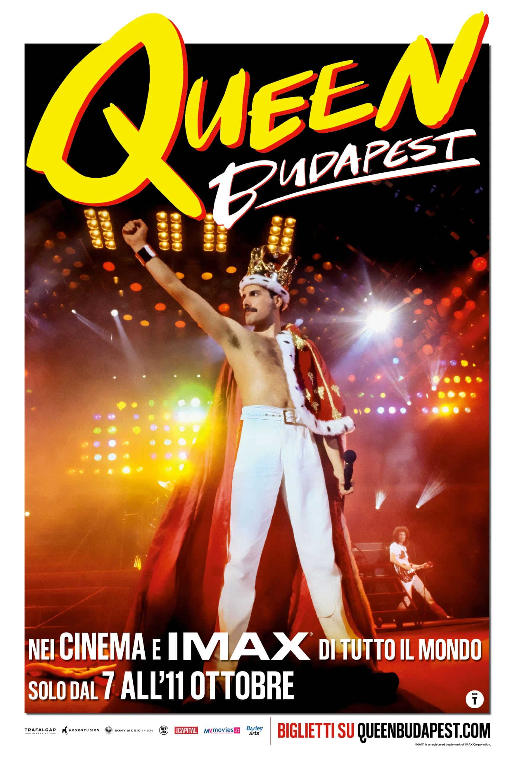 Queen budapest al cinema: date italiane e restauro 4k