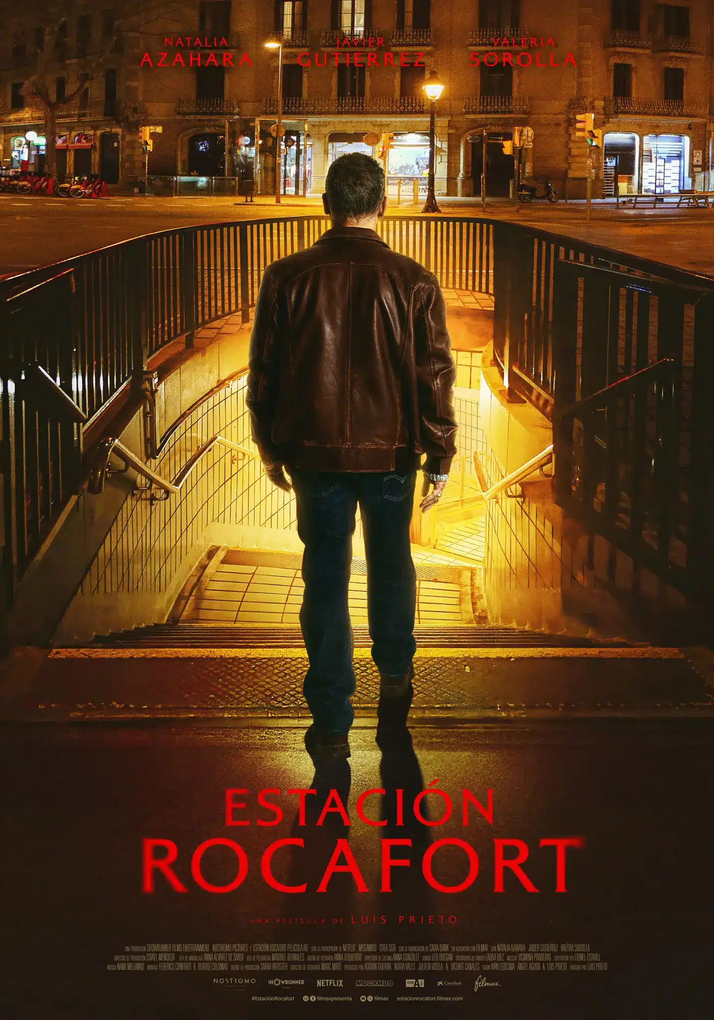 Ingresso della stazione rocafort nel film