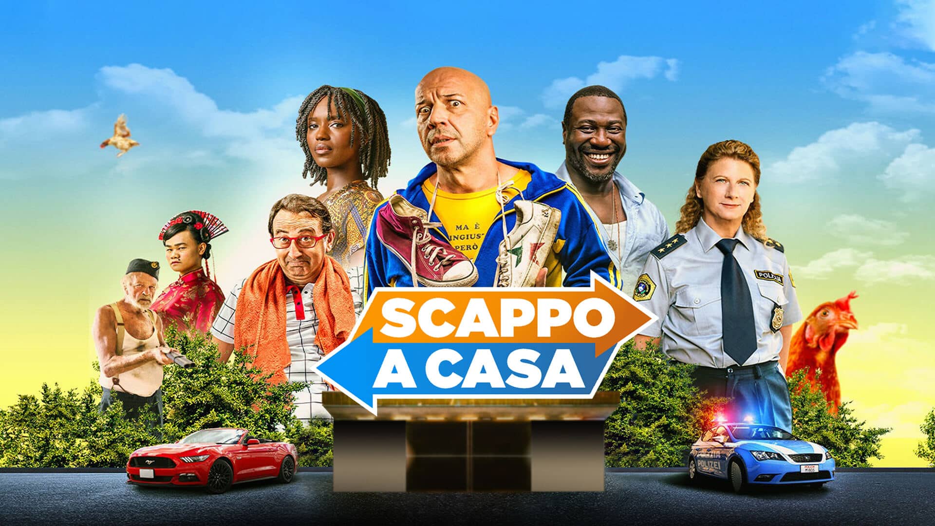 Aldo baglio e jacky ido in scappo a casa