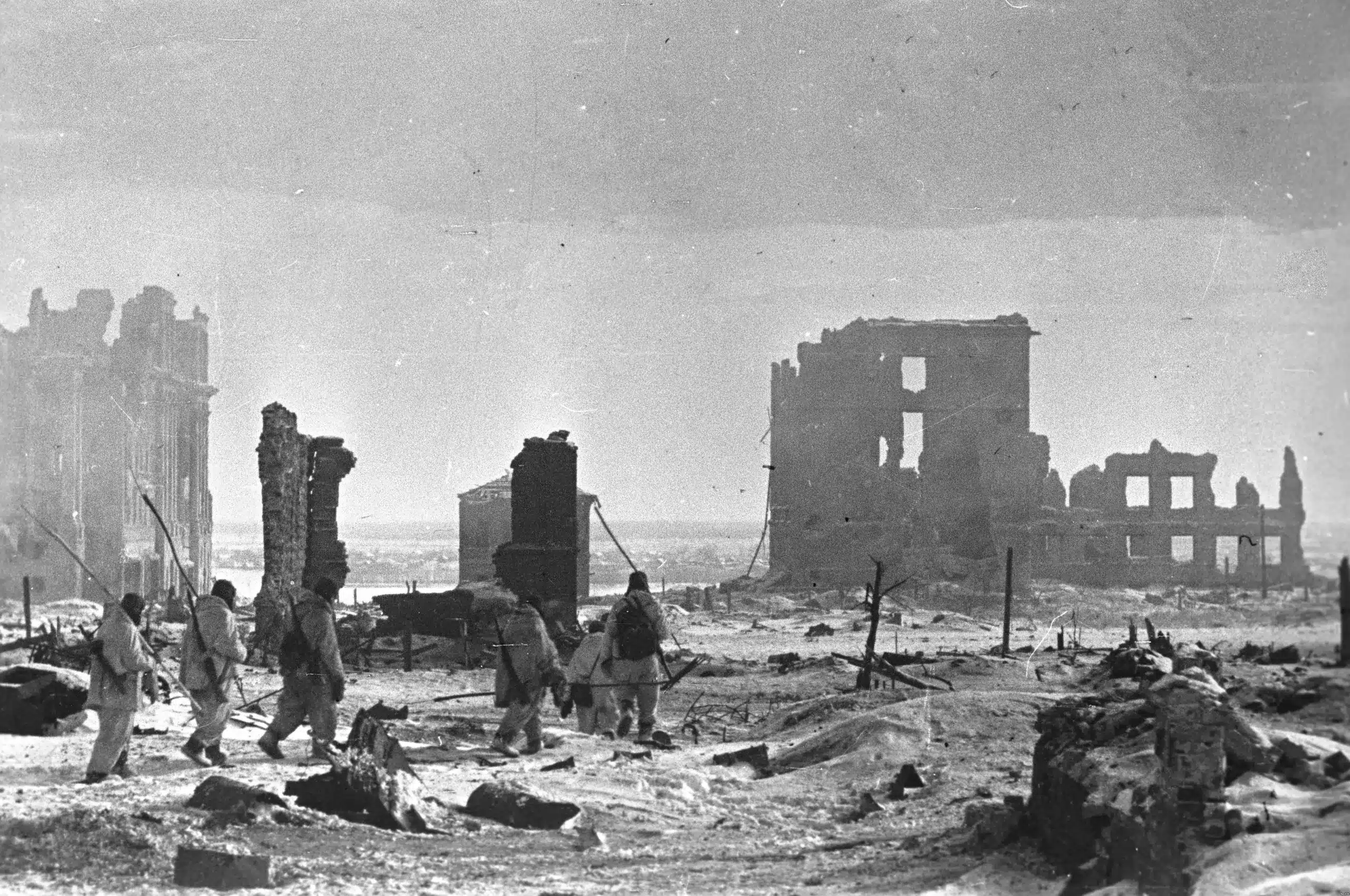 Centro di stalingrado dopo la liberazione nel 1943