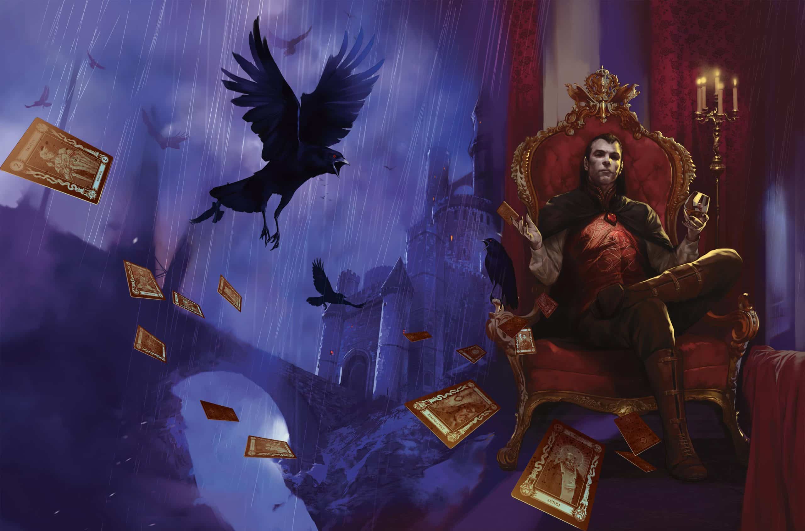 Strahd von zarovich e castello ravenloft in curse of strahd