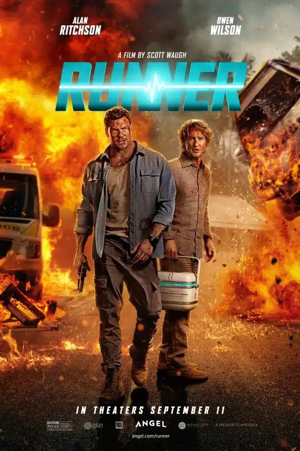 Poster di the rush corsa contro il tempo con alan ritchson e owen wilson