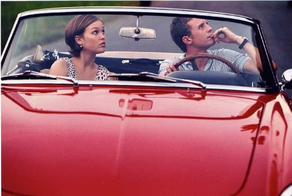 Julia Stiles e Luke Mably nei panni di Paige ed Eddie in Un principe tutto mio