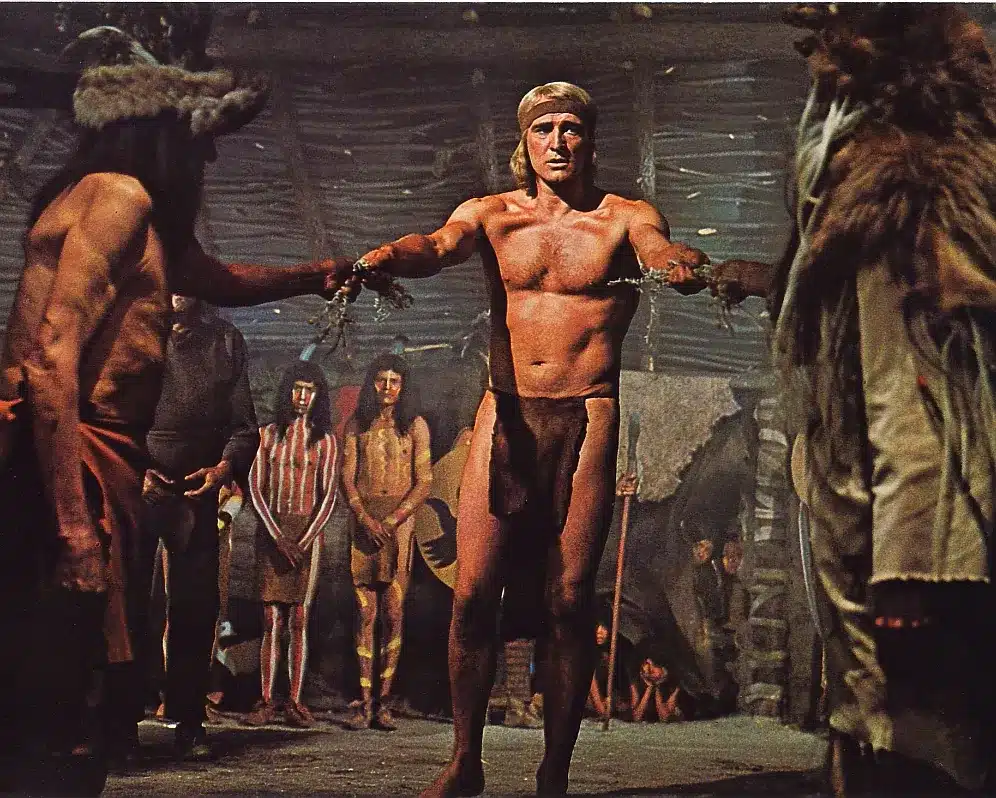 John morgan durante il rito in un uomo chiamato cavallo