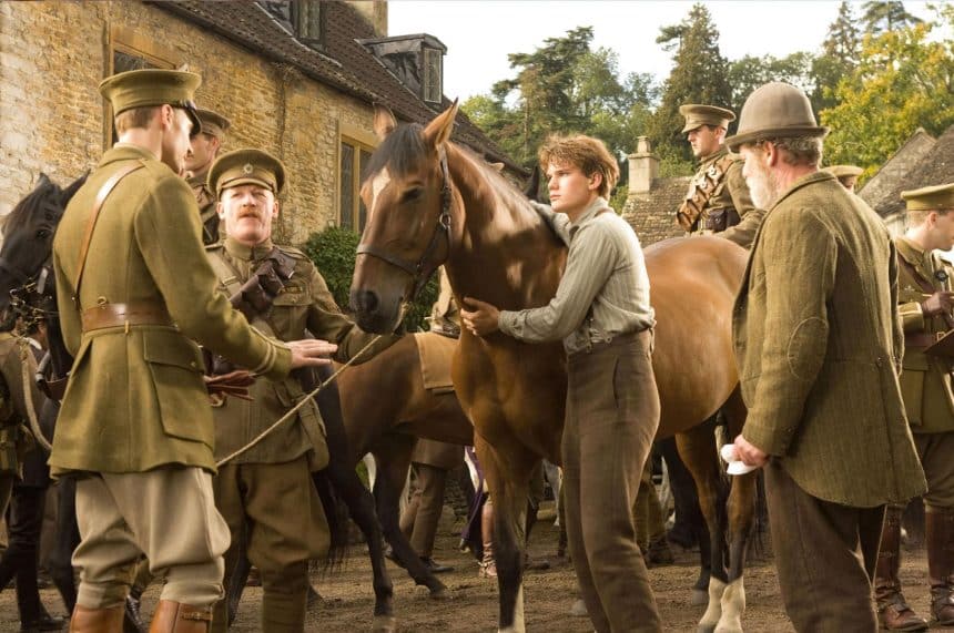 Albert e joey in war horse di steven spielberg