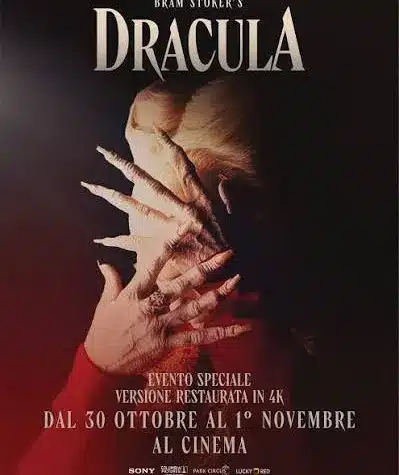 Dracula di bram stoker 4k: sale e date dal 30 ottobre