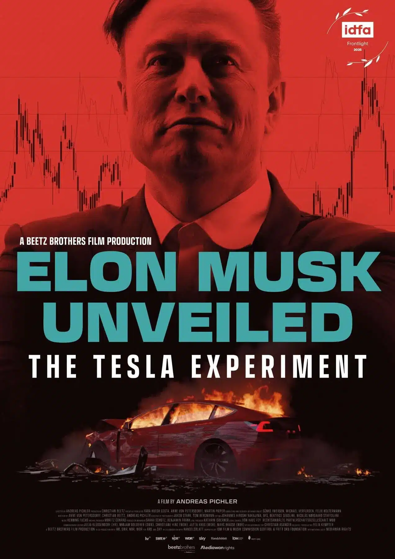 La prossima settimana al cinema Elon musk unveiled. The tesla experiment