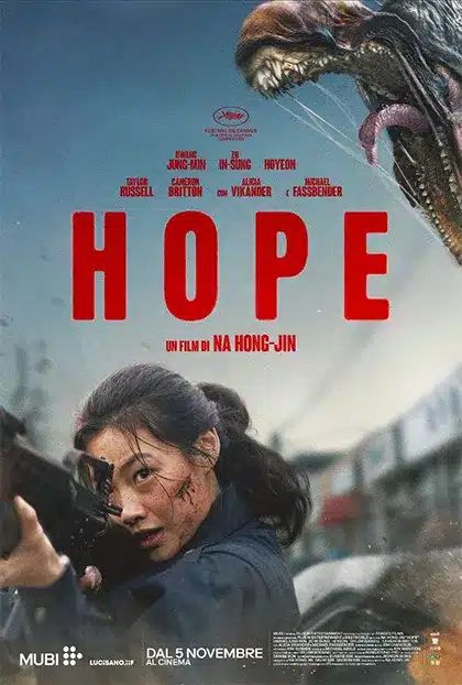 La prossima settimana al cinema Hope