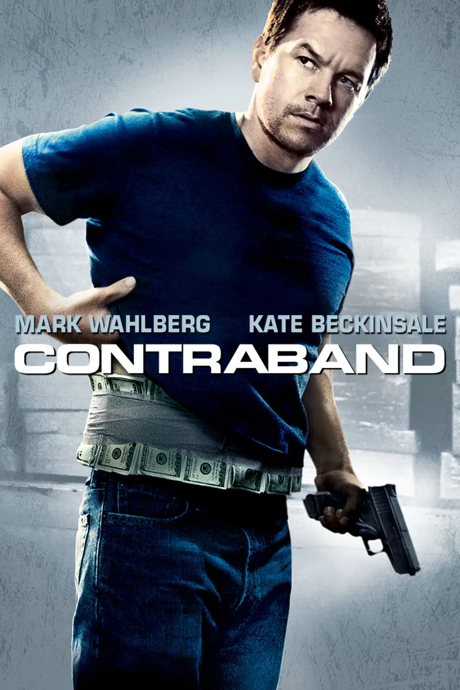 Locandina ufficiale di contraband con mark wahlberg