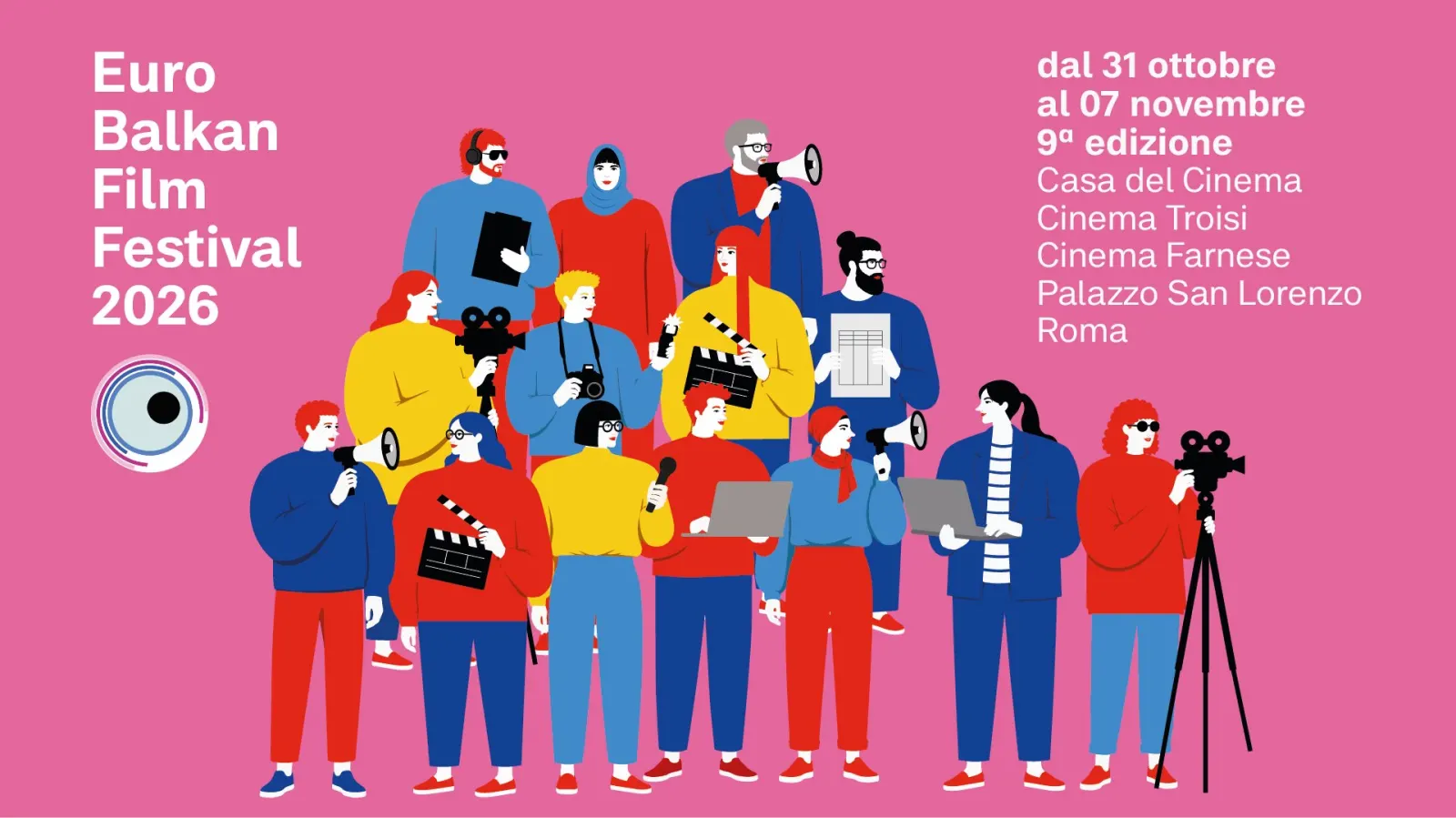 Euro balkan film festival 2026, nona edizione a roma