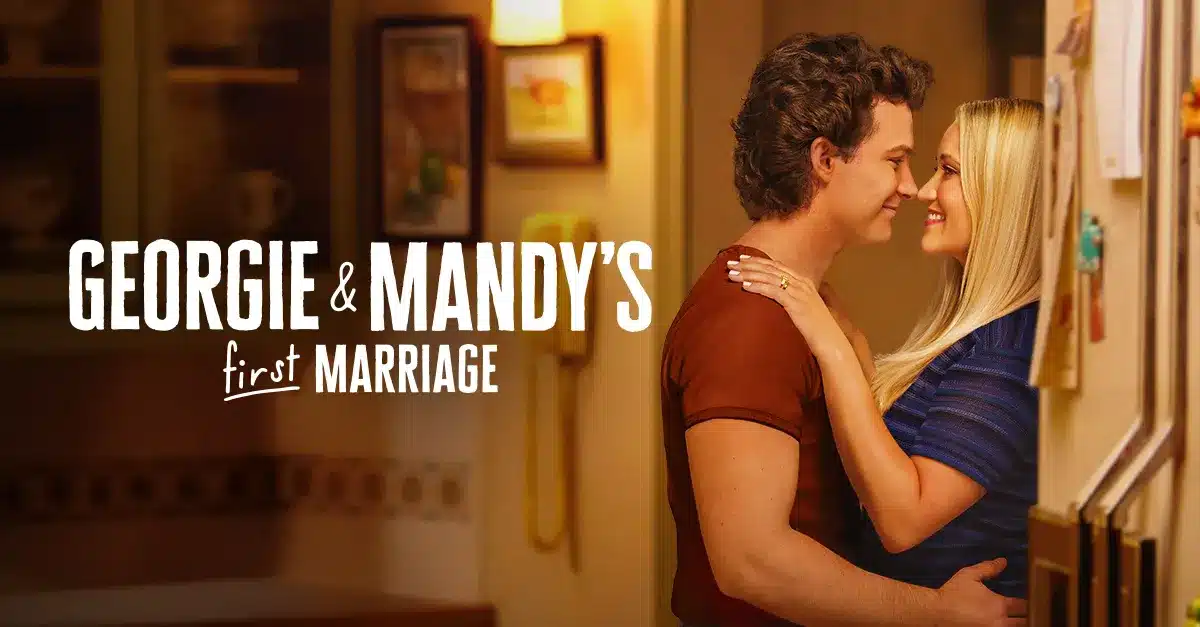 Georgie e mandy, immagine promozionale ufficiale cbs della serie georgie & mandy's first marriage