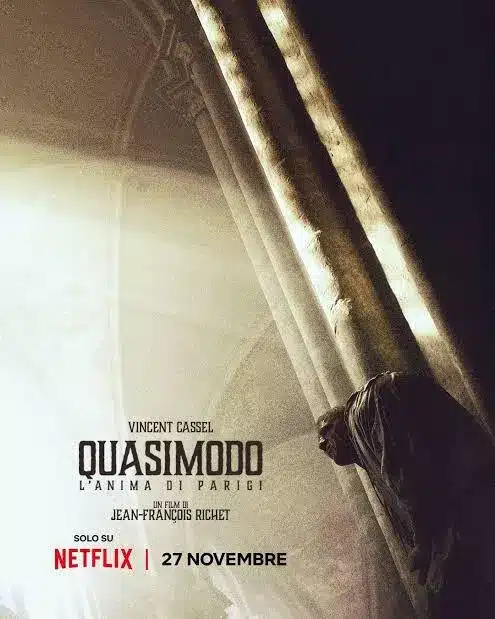 Quasimodo: fenomenale film storico su netflix a fine 2026