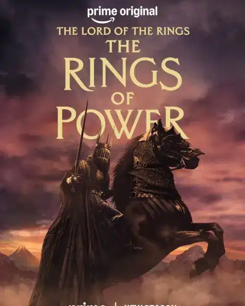 Khamûl a cavallo nel poster promozionale degli anelli del potere 3