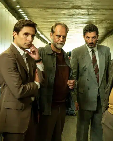 Una scena della miniserie livatino il giudice e i suoi assassini, diretta da michele placido