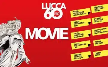 Lucca comics 2026: programma cinema e prenotazioni area movie