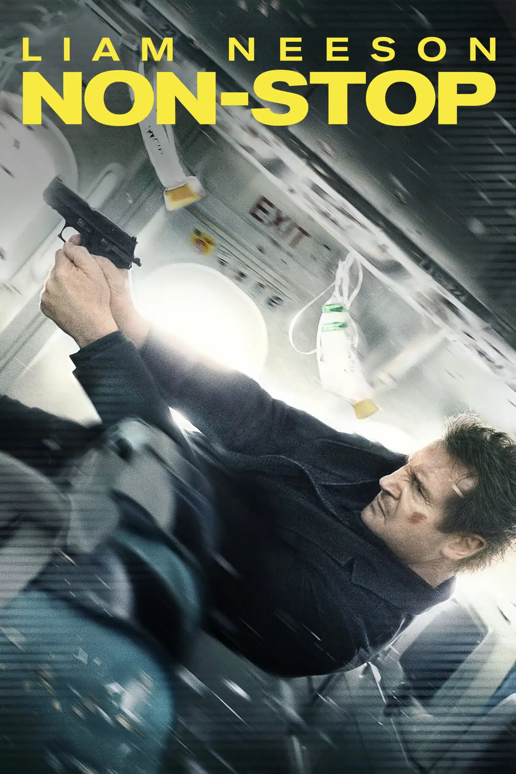 Non-stop con liam neeson, poster del film
