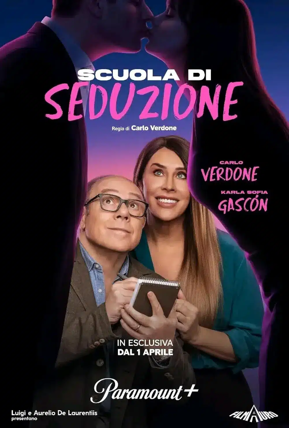 Scuola di seduzione, poster del film di carlo verdone