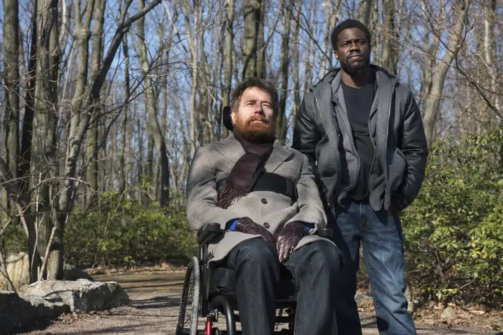 Bryan cranston e kevin hart nei ruoli di phillip e dell in sempre amici