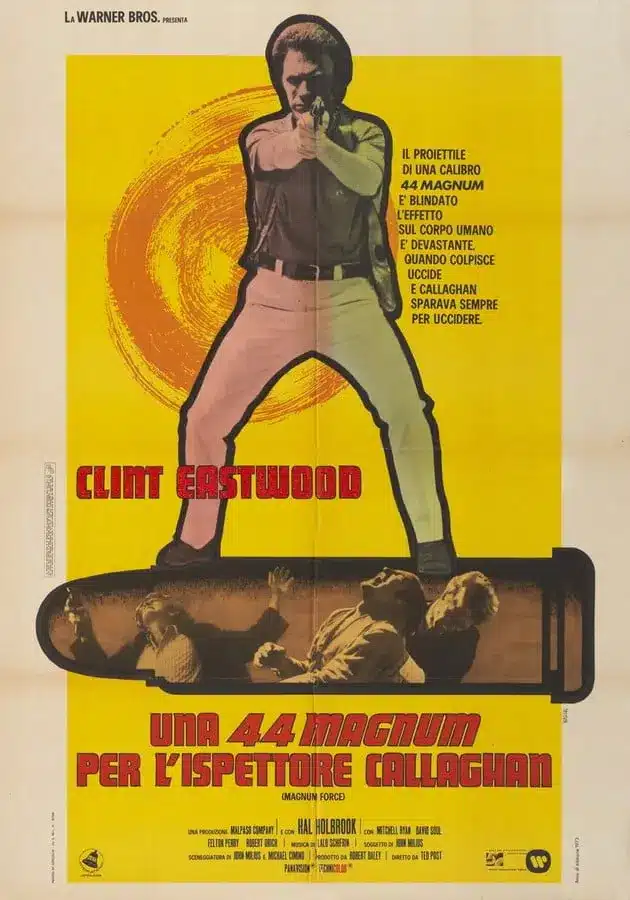 Una 44 magnum per l'ispettore callaghan finale: chi è briggs? Locandina di una 44 magnum per l'ispettore callaghan
