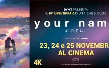 Your name torna al cinema in 4k: date e circuiti aderenti