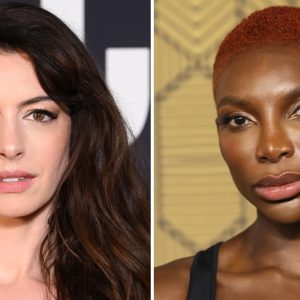 Anne hathaway michaela coel mother mary