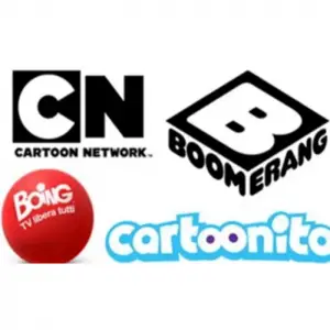 loghi cartoon network, boing ecc